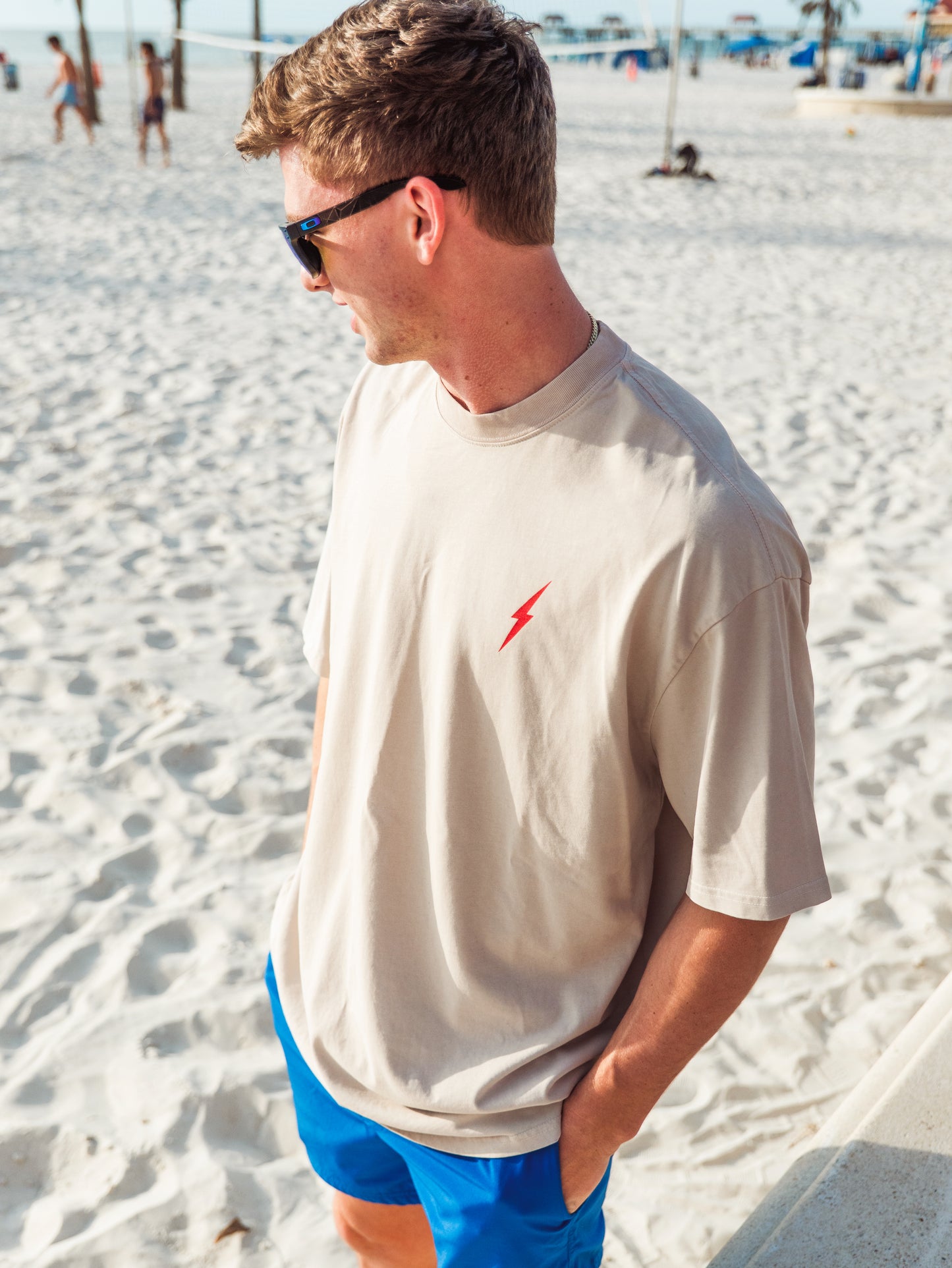 "Chase The Thrill" Heavyweight Loose Fit T-Shirt