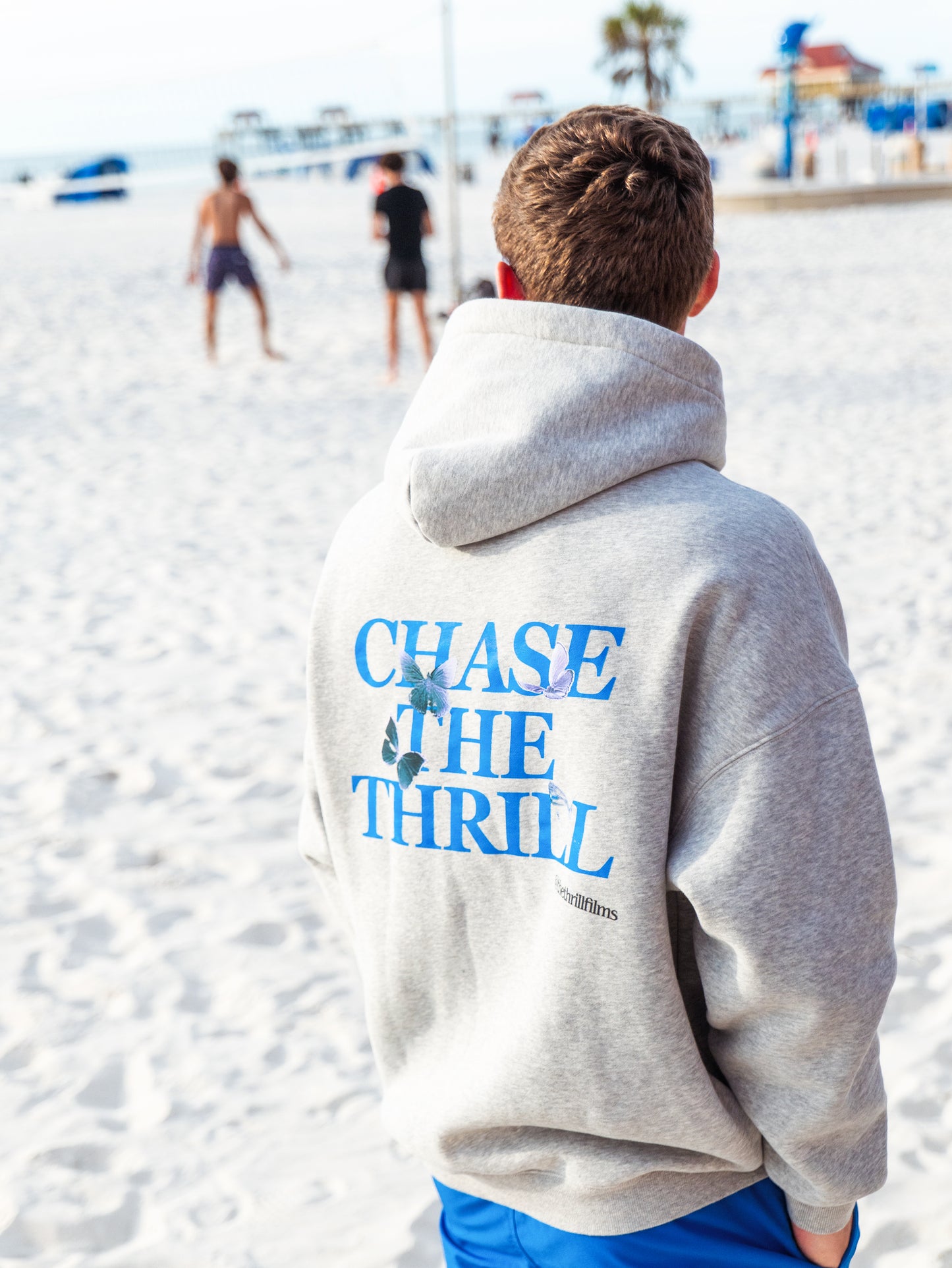 The Thrill Films Oversize Fleeced Hoodie