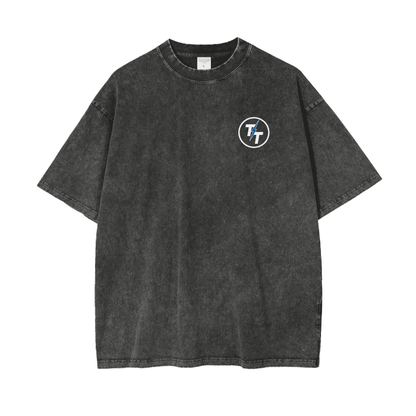 The Thrill Films Acid Wash Oversize T-Shirt